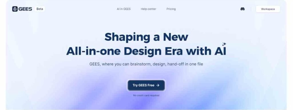 GEES: All-in-One AI Design Platform