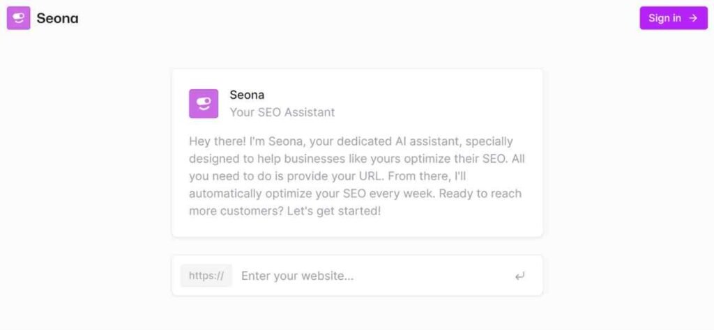 Seona Free AI SEO Assistant Boosts Traffic of Website for Free